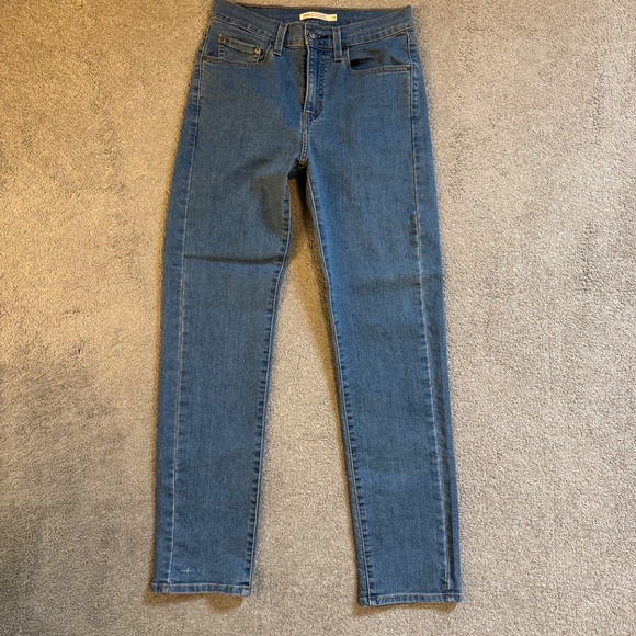 Levi’s 724 high rise straight denim jeans 28 - Picture 2 of 7